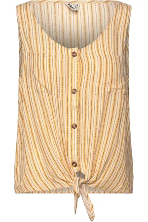 Roxy Tropical Hill Stripe Sport Women Sport Clothing Sports Tops & T-shirts Sport T-shirts Beige