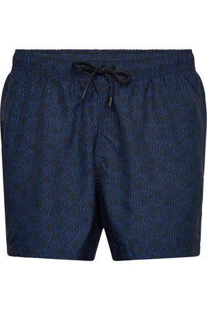 Björn Borg Borg Print Swim Shorts Uimashortsit Navy