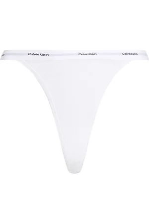 Calvin Klein String Thong Stringit Alusvaatteet White