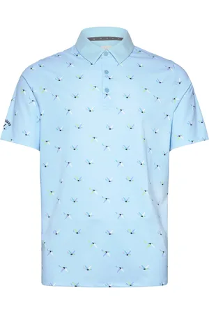 Callaway All Over Birdie Polo Sport Men Sport Clothing Sport Tops Sport Polos Sport Short-sleeved Polos Blue