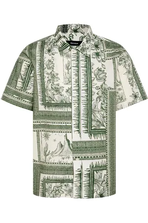 Matinique Mafloss Np Tops Shirts Short-sleeved Shirts Green