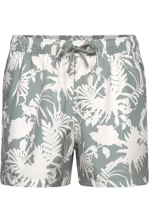 Björn Borg Borg Print Swim Shorts Uimashortsit Green