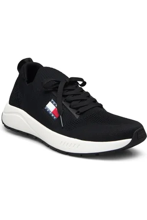 Tommy Hilfiger Tjm Runner Kntitted Tennarit Sneakerit Kengät Black