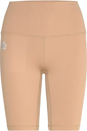 MOONCHILD YOGA WEAR Moonflower Shorts 8" Sport Sport Clothing Sport Tights Sport Training Tights Orange