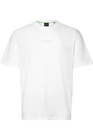 HUGO BOSS Tee 10 Sport Men Sports Clothes Sport Tops Sport T-shirts White