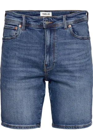 Solid Sdryan Sho Bottoms Shorts Denim Blue