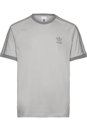 adidas 3-Stripes Tee Sport Men Men Sports Clothes Sport Tops Sport T-shirts Grey