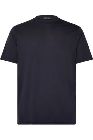 Oscar Jacobson Kim T-Shirt S-S Designers T-shirts Short-sleeved Navy