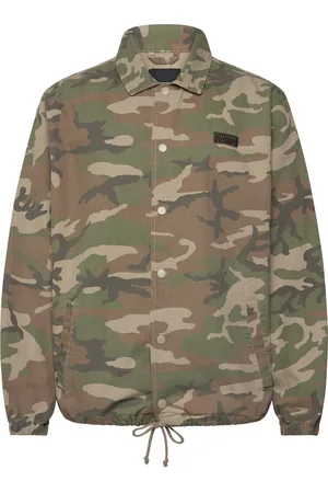 Vans Torrey Canvas Coach Jacket Sport Sport Clothing Sport Outerwear Sport Jackets Sport Casual Jackets Green