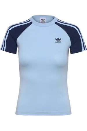 adidas 3S Slim Tee Sport Sport Clothing Sports Tops & T-shirts Sport T-shirts Blue