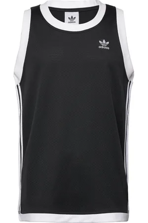 adidas Mockeyelet Vest Sport Sport Clothing Sport Tops Sport Tank Tops Black