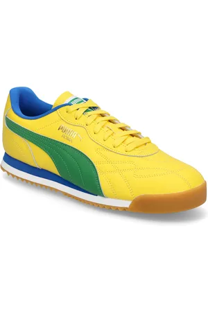 PUMA Roma Anniversario Sport Sport Shoes Sport Sneakers Sport Low Top Sneakers Yellow