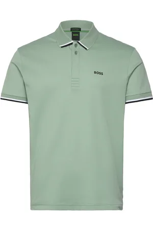 HUGO BOSS Paddy Lux Heritage Sport Sport Clothing Sport Tops Sport Polos Sport Short-sleeved Polos Green