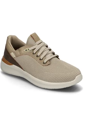 Skechers Mens Lattimore - Lasiter Matalavartiset Sneakerit Tennarit Beige