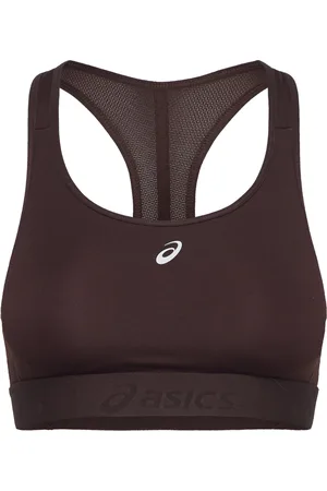 Asics Road Compression Bra Sport Women Sport Clothing Sport Bras - All Brown