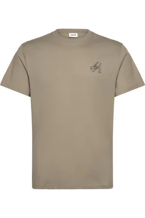 Solid Sdpax Tops T-shirts Short-sleeved Brown