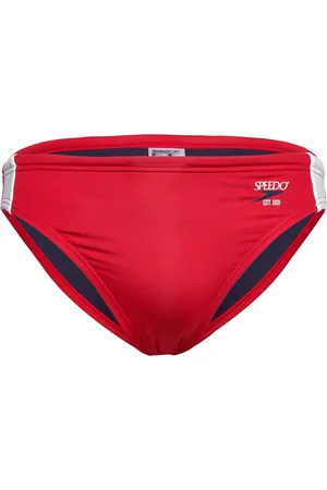 Speedo 8-005078 Jetstream Retro Colorblock Brief Sport Men Sport Clothing Sport Swimwear Sport Briefs & s Red