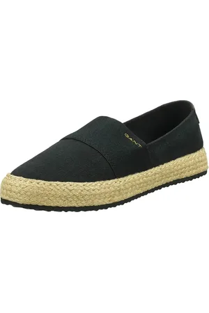 GANT Raffiaville Espadrille Matalat Sandaalit Espadrillot Black