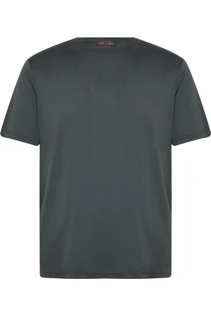 Oscar Jacobson Kim T-Shirt S-S Designers T-shirts Short-sleeved Green