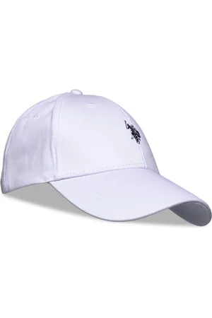 U.S. Polo Assn. Mika Reg Uspa Uni Acc Accessories Headwear Caps White