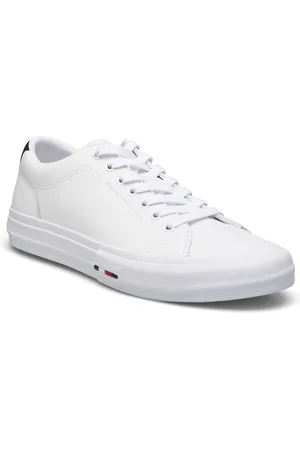 Tommy Hilfiger Th Hi Vulc Street Lth Patch Matalavartiset Sneakerit Tennarit White