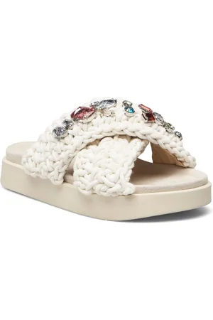 INUIKII Woven St S Matalapohjaiset Sandaalit White