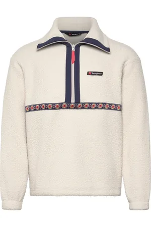 Berghaus Bg U Rhynie Aztec Hz Sport Men Sport Clothing Sport Fleeces & Midlayers Sport Fleeces White