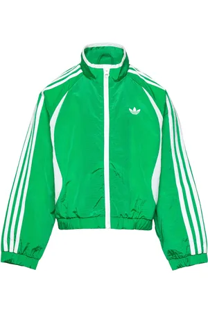 adidas Woven Tracktop Tops Sweat-shirts & Hoodies Sweat-shirts Green