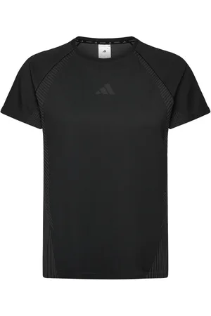 adidas Seamless Tshirt Sport Sport Clothing Sports Tops & T-shirts Sport T-shirts Black