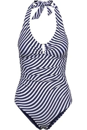 Panos Emporio Wave Niovi Swimsuit Uimapuku Uima-asut Navy