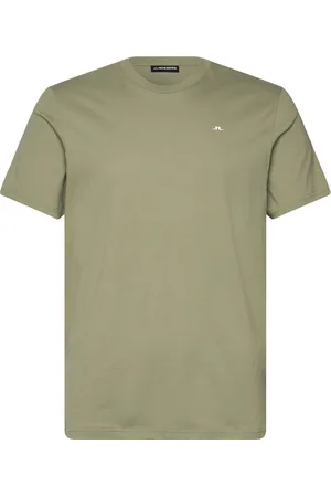 J Lindeberg M Cotton Blend T-Shirt Designers T-shirts Short-sleeved Green