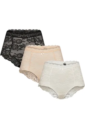 Missya Lace Maxi 3-Pack Hipsterit Alushousut Alusvaatteet Multi/patterned