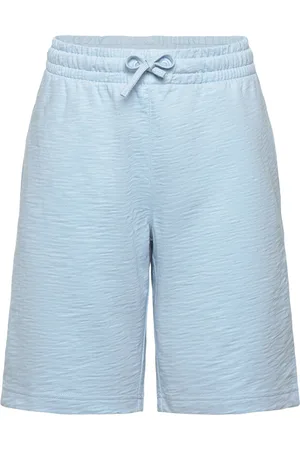 GANT Shield Cotton Slub Shorts Bottoms Shorts Sweat Shorts Blue