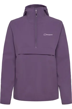 Berghaus Bg W Wandermoor Wind Smock Sport Women Sport Clothing Sport Outerwear Sport Jackets Sport Anoraks Purple