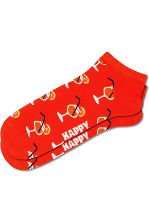 Happy Socks Orange Spritz Low Sock Nilkkasukat Lyhytvartiset Sukat Orange