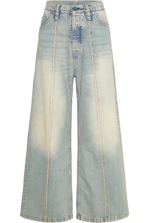 Hope Skid Jeans Light Blue Sandy Mix Designers Jeans Wide Blue