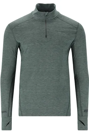 Endurance Tune V2 M Melange Midlayer Sport Men Sport Clothing Sport Fleeces & Midlayers Sport Midlayers Green