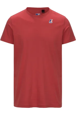 K-Way Le Vrai Edouard Tops T-shirts Short-sleeved Red