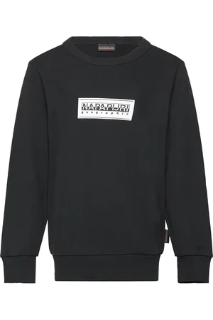 Napapijri K B-Chamois C S Tops Sweat-shirts & Hoodies Sweat-shirts Black