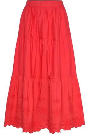Desigual Tolstoi Skirts Knee-length & Midi Skirts Red