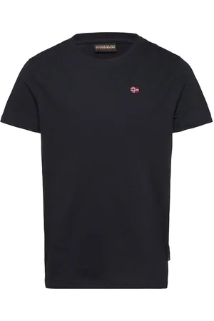 Napapijri K Salis Ss 2 Tops T-shirts Short-sleeved Black