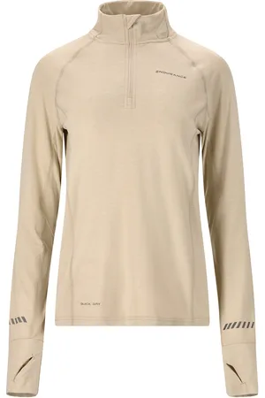 Endurance Canna V2.0 W Melange Midlayer Sport Women Sport Clothing Sport Fleeces & Midlayers Beige