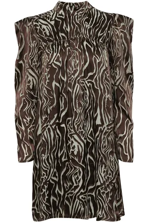 Gestuz Fabiolagz P Short Dress Lyhyt Mekko Brown