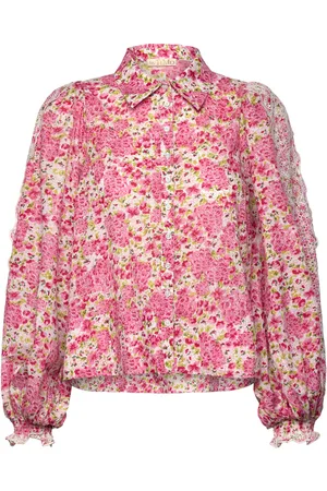 by Ti Mo Cotton Slub Shirt Designers Shirts Long-sleeved Pink