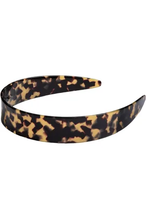 By Barb Acetate Hair Band Dark Tortoise Accessories Hair Accessories Hair Band Multi/patterned