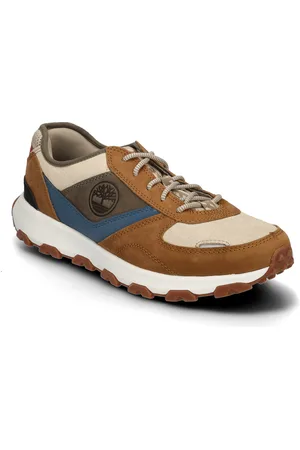 Timberland Low Lace Up Sneaker Designers Sneakers Low-top Sneakers Brown