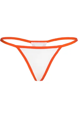 Organic Basics Core Play String Thong Stringit Alusvaatteet White
