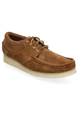 Clarks Wallabee Boat Purjehduskengät Kengät Brown
