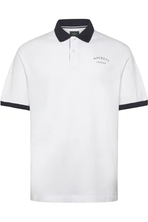 Hackett Heritage Ess Polo Designers Polos Short-sleeved White