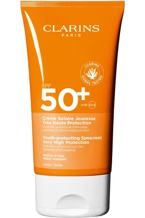 Clarins Youth-Protecting Sunscreen Very High Protection Spf50+ Body Aurinkorasva Vartalo Nude